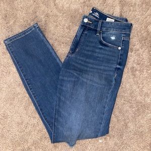 High Rise Slim Straight Jeans SIZE 4